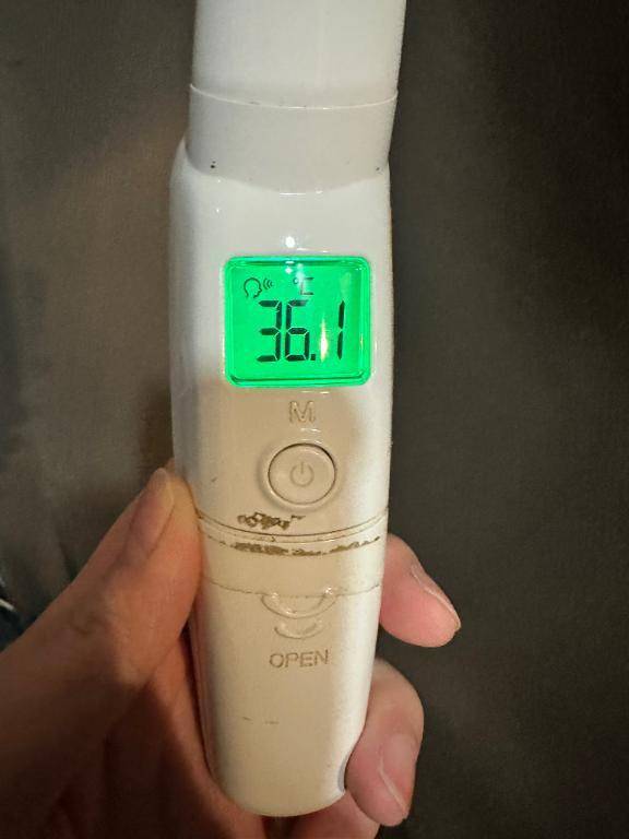 今日の体温❣️