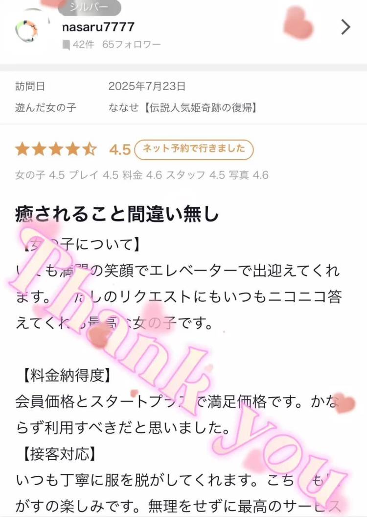 masaru7777様✨【お礼写メ日記】