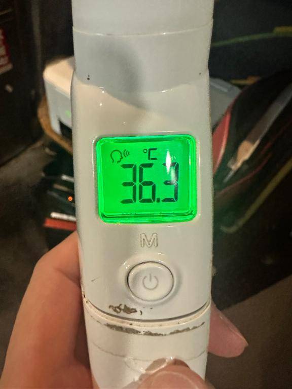 今日の体温❣️