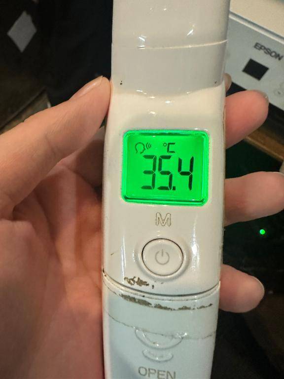 今日の体温❣️