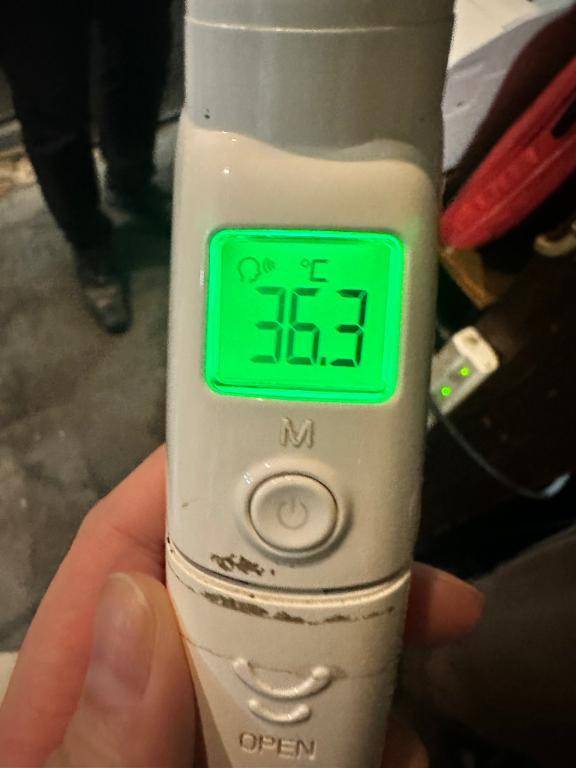 今日の体温❣️