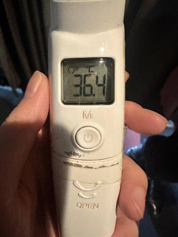 今日の体温❣️