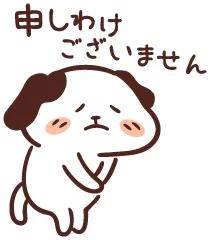 申し訳ございません😭