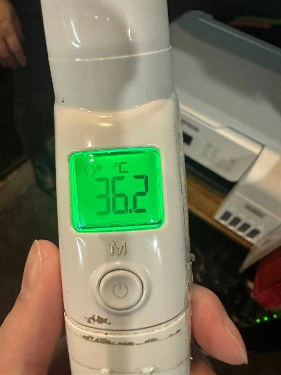 本日の体温❣️