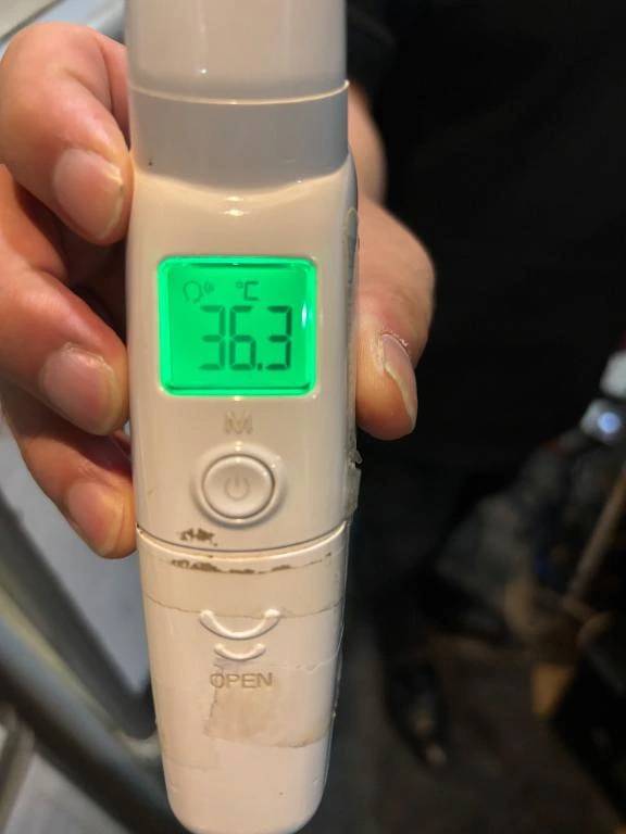 今日のお熱‼️