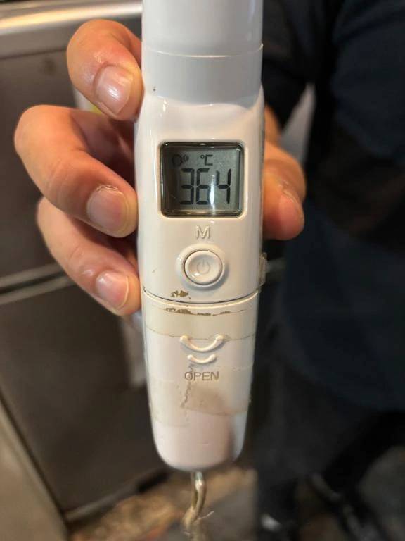 今日のお熱！