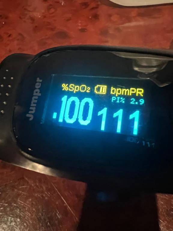 今日のパルスオキシメーター♡