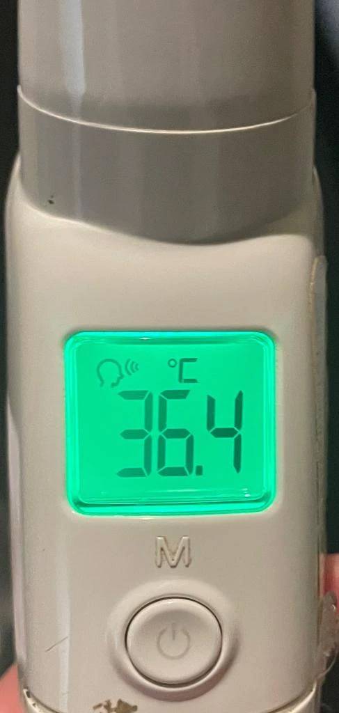 今日の体温...｡