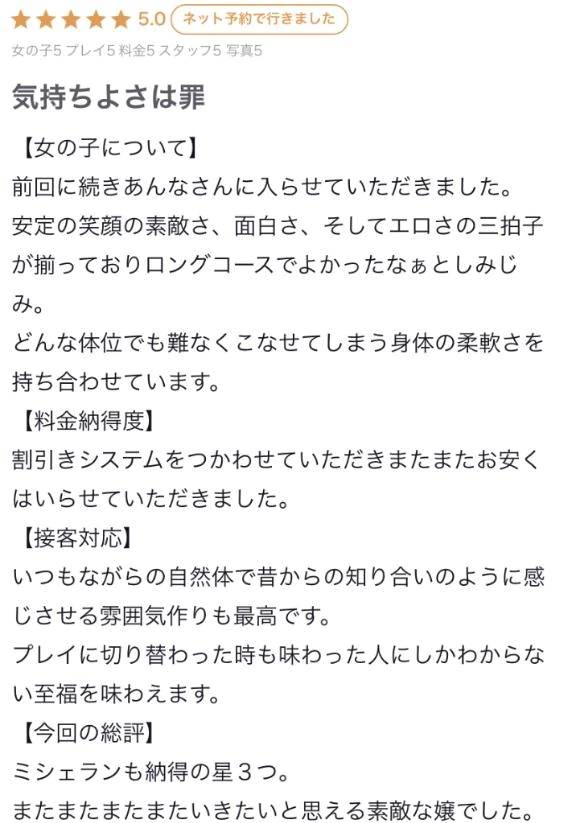 【お礼写メ日記】