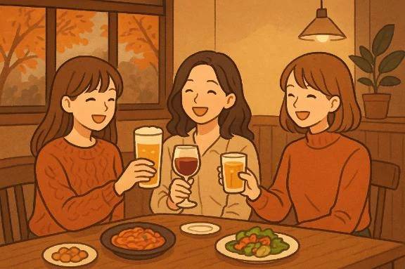 『お題』・飲み会はどっち派？？ 【大人数】【少人数】