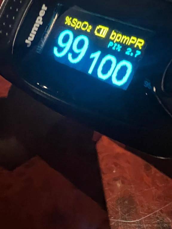 今日のパルスオキシメーター♡