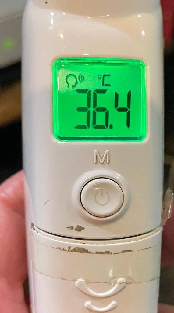 今日の体温...｡