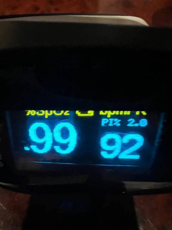 今日のパルスオキシメーター♡