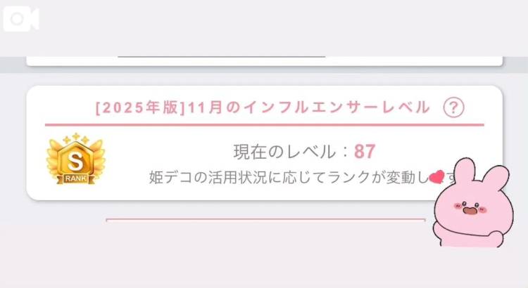 れべるあっぷฅ^.  ̫ .^ฅ♡