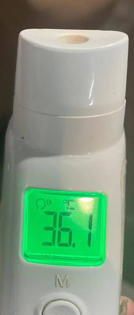 今日の体温...｡