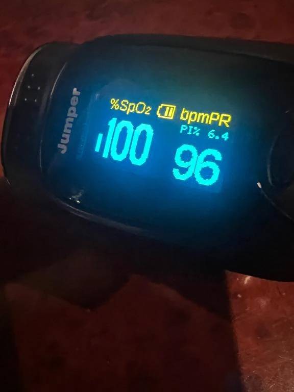 今日のパルスオキシメーター♡