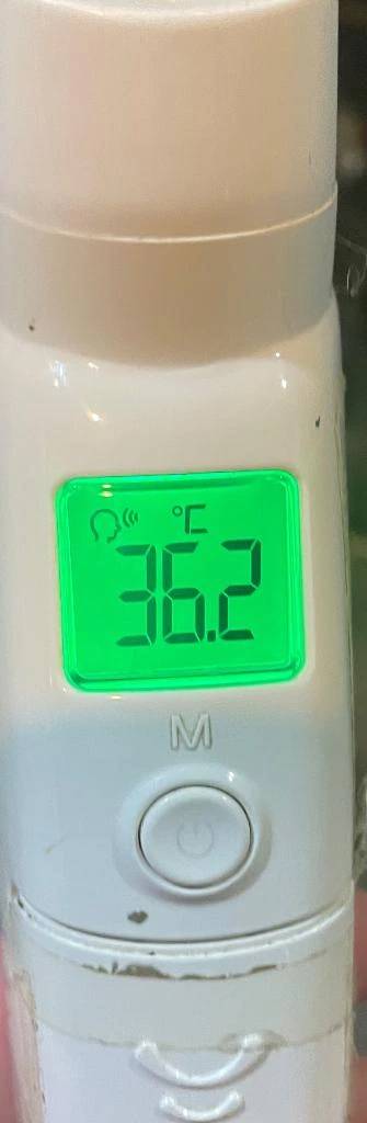 今日の体温...｡