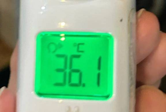 今日の体温正常です❣️