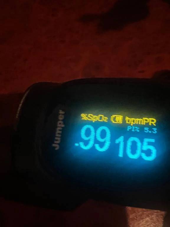 今日のパルスオキシメーター♡