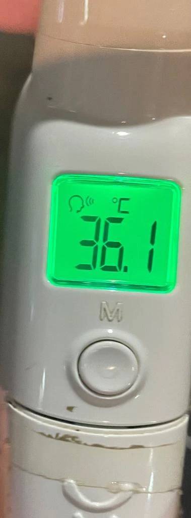 今日の体温...｡