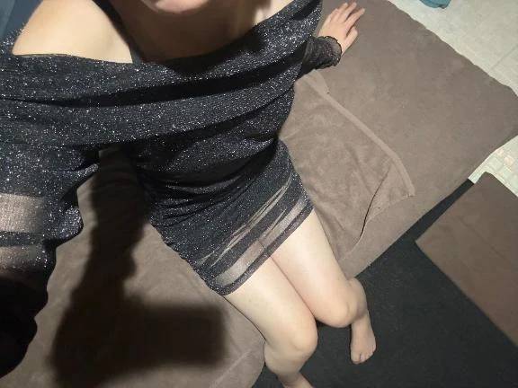 今日は黒のドレスで…🫣💖