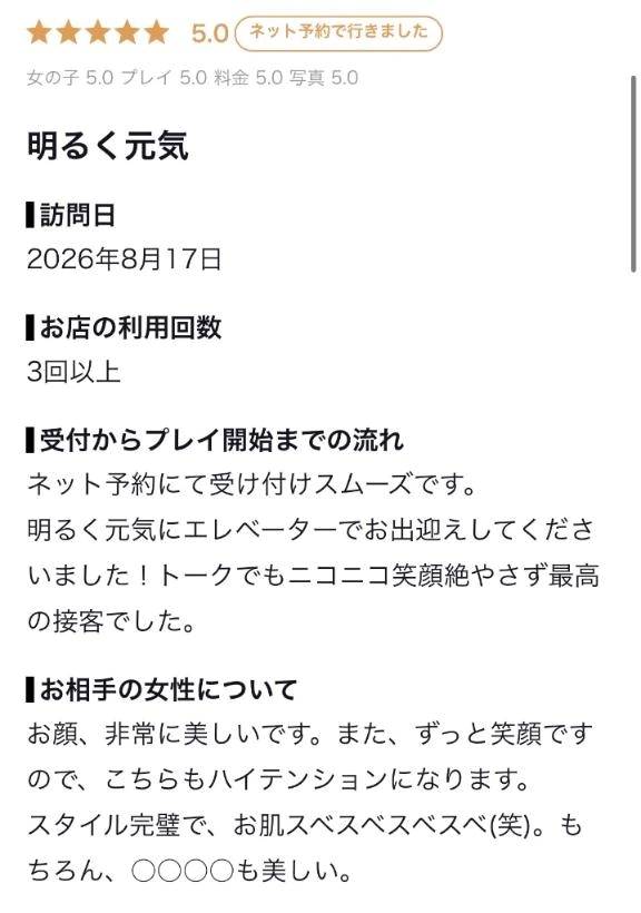 【お礼写メ日記】