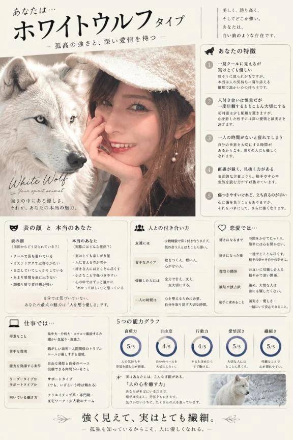 ホワイトウルフさんʕ•ᴥ•ʔ