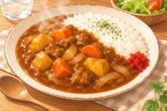 今日は「10円カレーの日」!! カレーを食べるなら、どんな具材を入れたいですか??