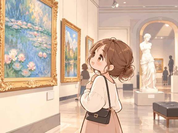 今日は「美術を楽しむ日」!! 美術館に行ったら、絵・彫刻・写真のどれを一番見てみたいですか??