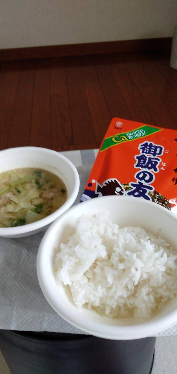 殿方の夕飯は何かしら