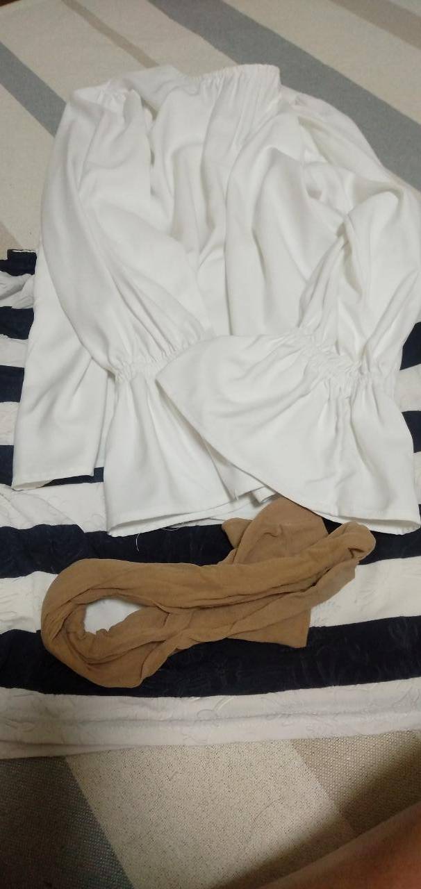 今日の私の服装ですわ