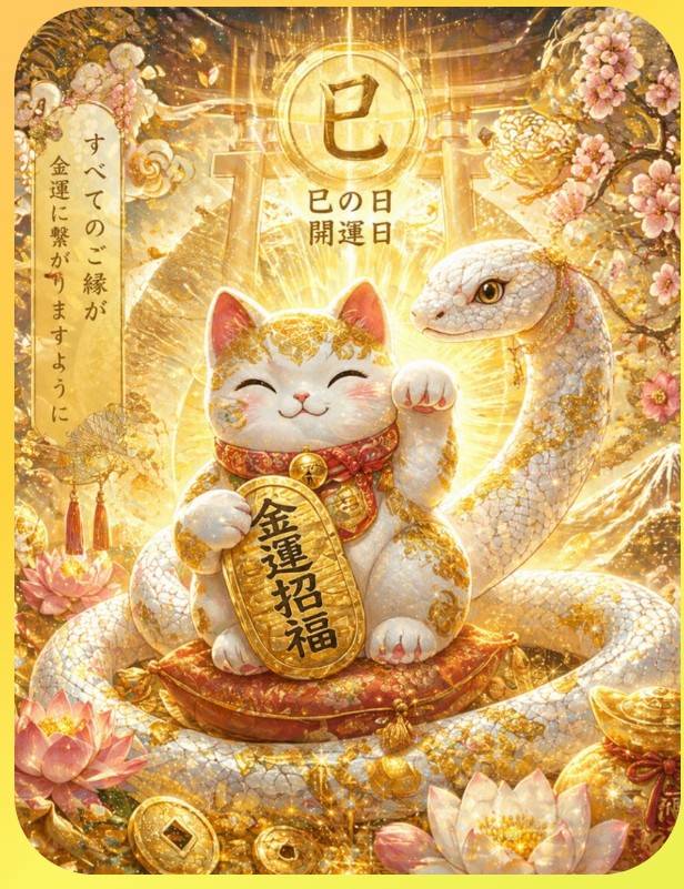 今日も開運日