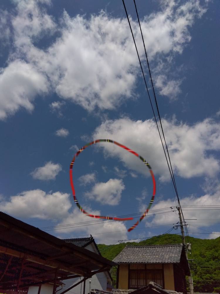 ハート雲