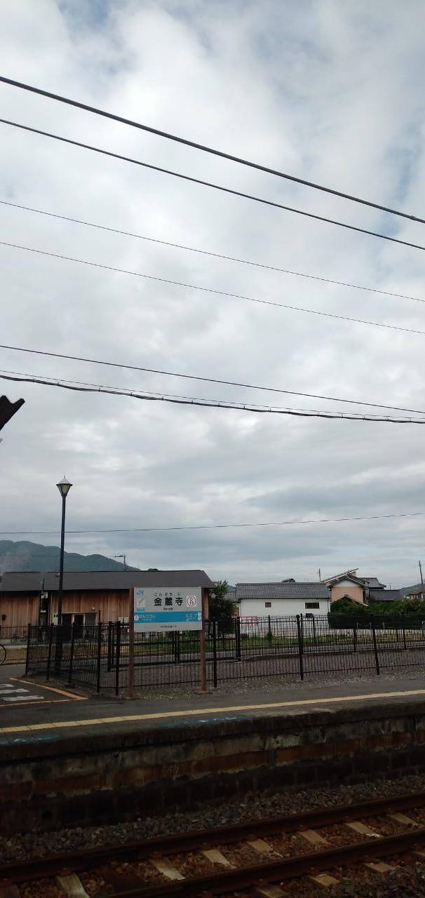 お昼～雨風が