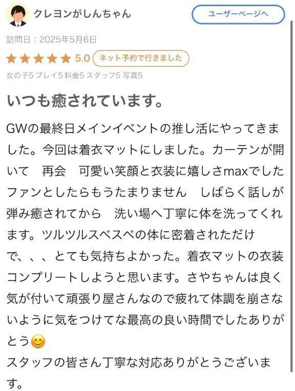 【お礼写メ日記】