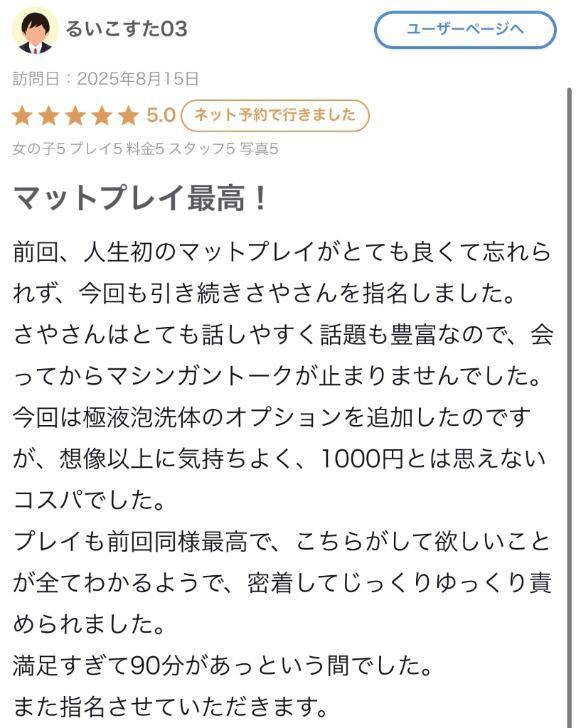【お礼写メ日記】