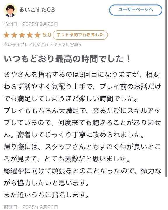 【お礼写メ日記】
