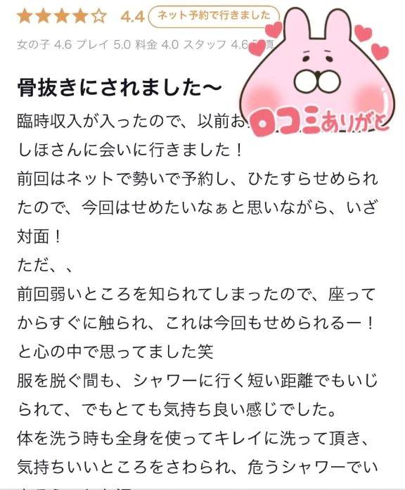 【お礼写メ日記】