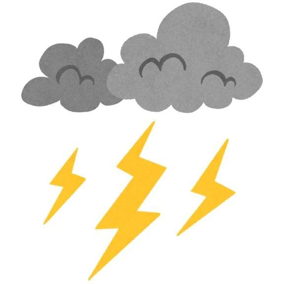 めっちゃ降ってる☔️