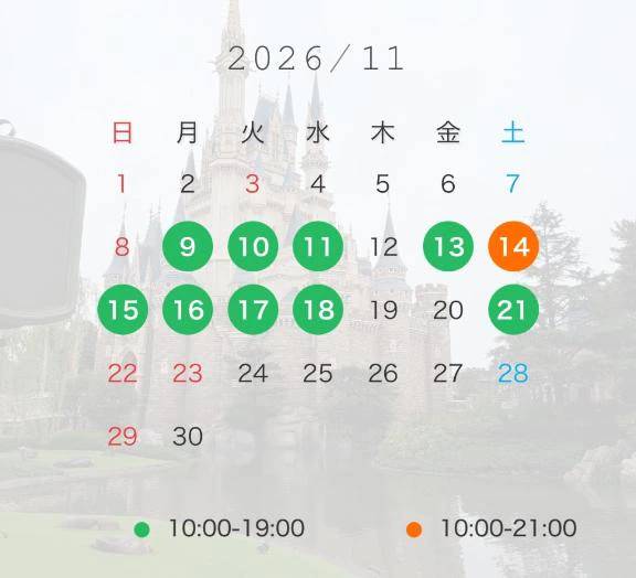 11月の会える日🐰