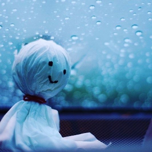 雨音をききながら。。