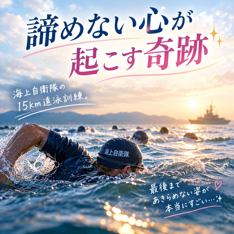諦めない心が起こす奇跡✨