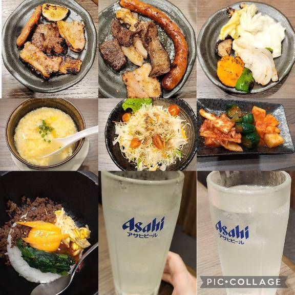近所の焼肉を食べに行って来たよ???