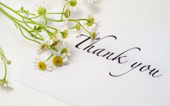 お世話になりました