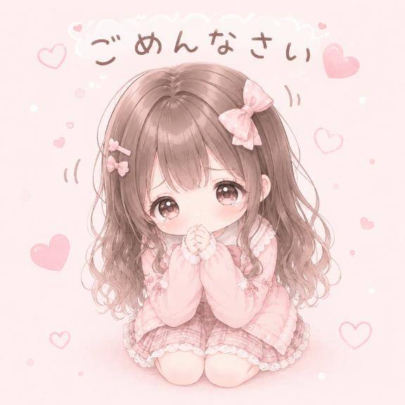 ごめんなさい。