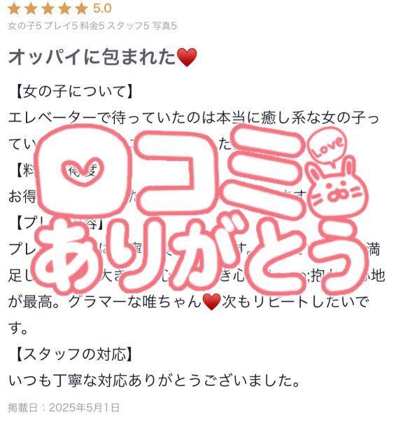 【お礼写メ日記】