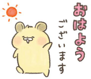 おはようございます！