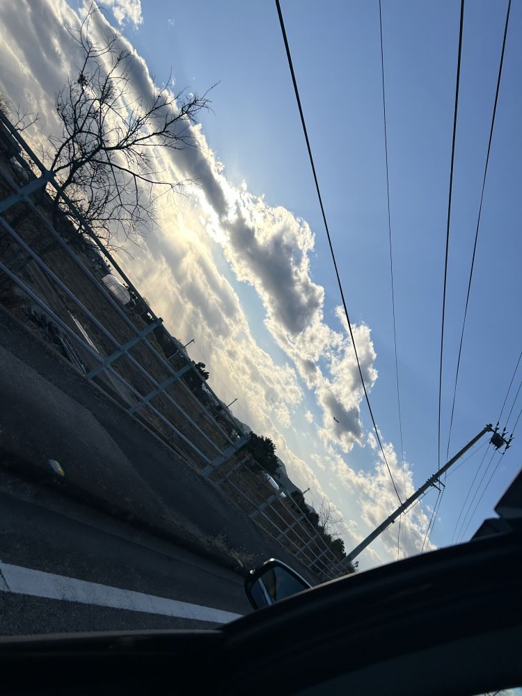 高知の空⛅️✨️