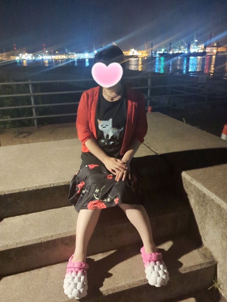 港で黄昏てきた(^^)