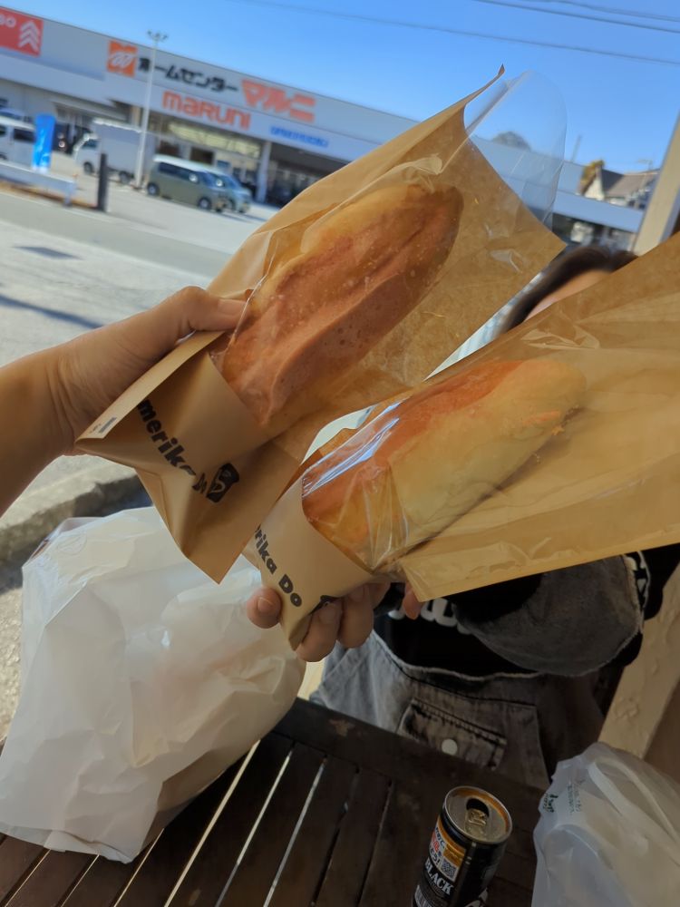 いざ、アメリカ堂へ(^^)